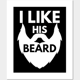 i like his beard Posters and Art